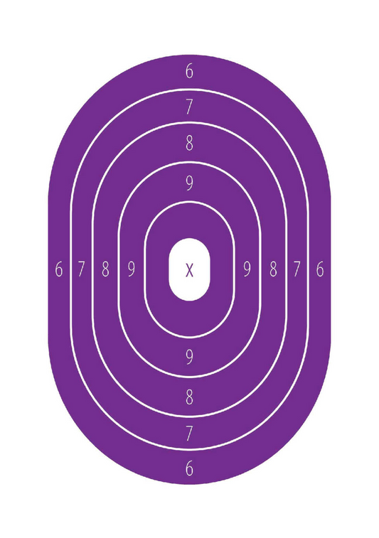 Oval Bullseye [19x25]