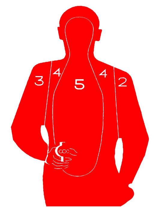 Handgun Silhouette [19x25"]