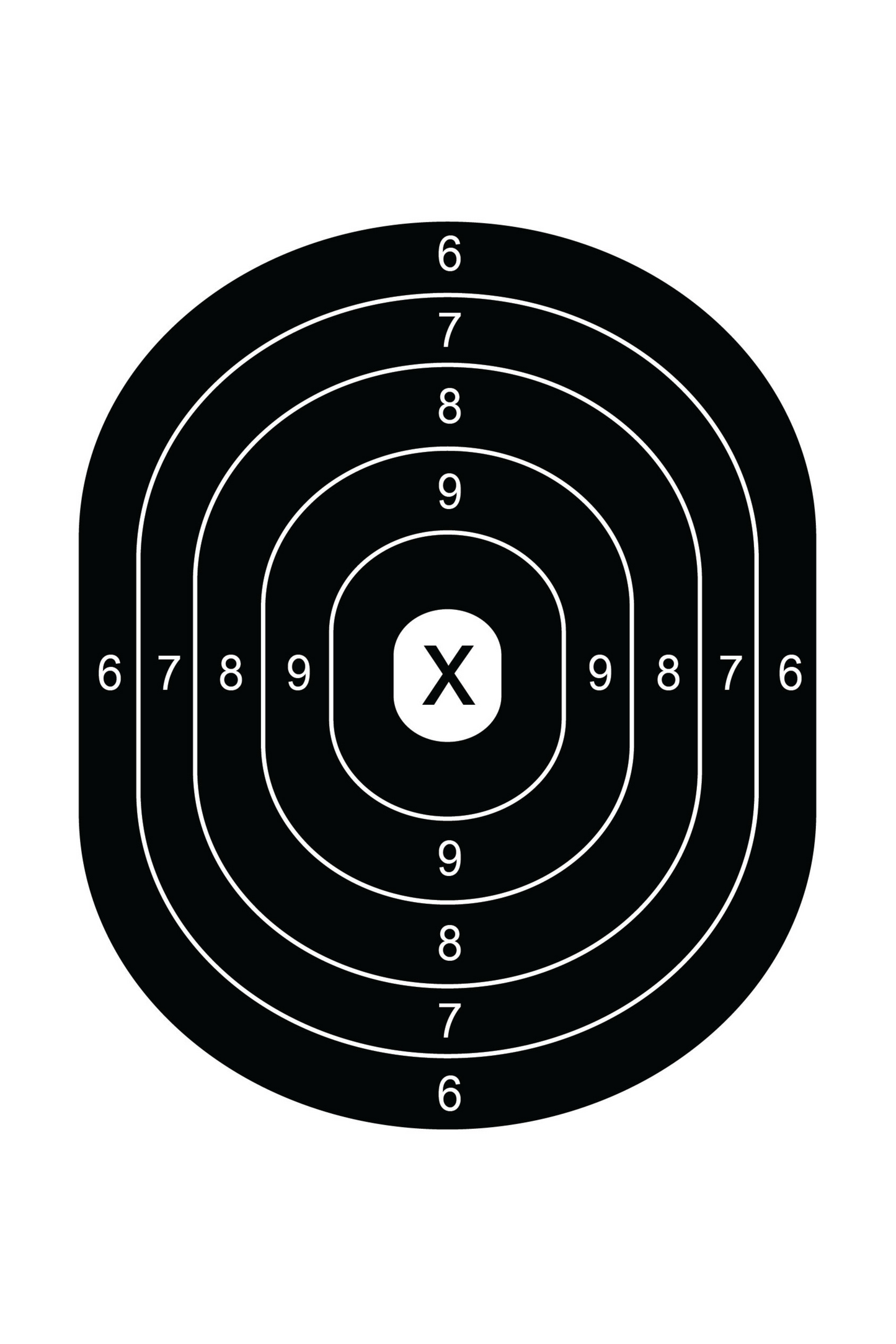 Oval Bullseye [10x14]