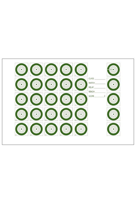 25-Spot Bullseye [12.5x19]