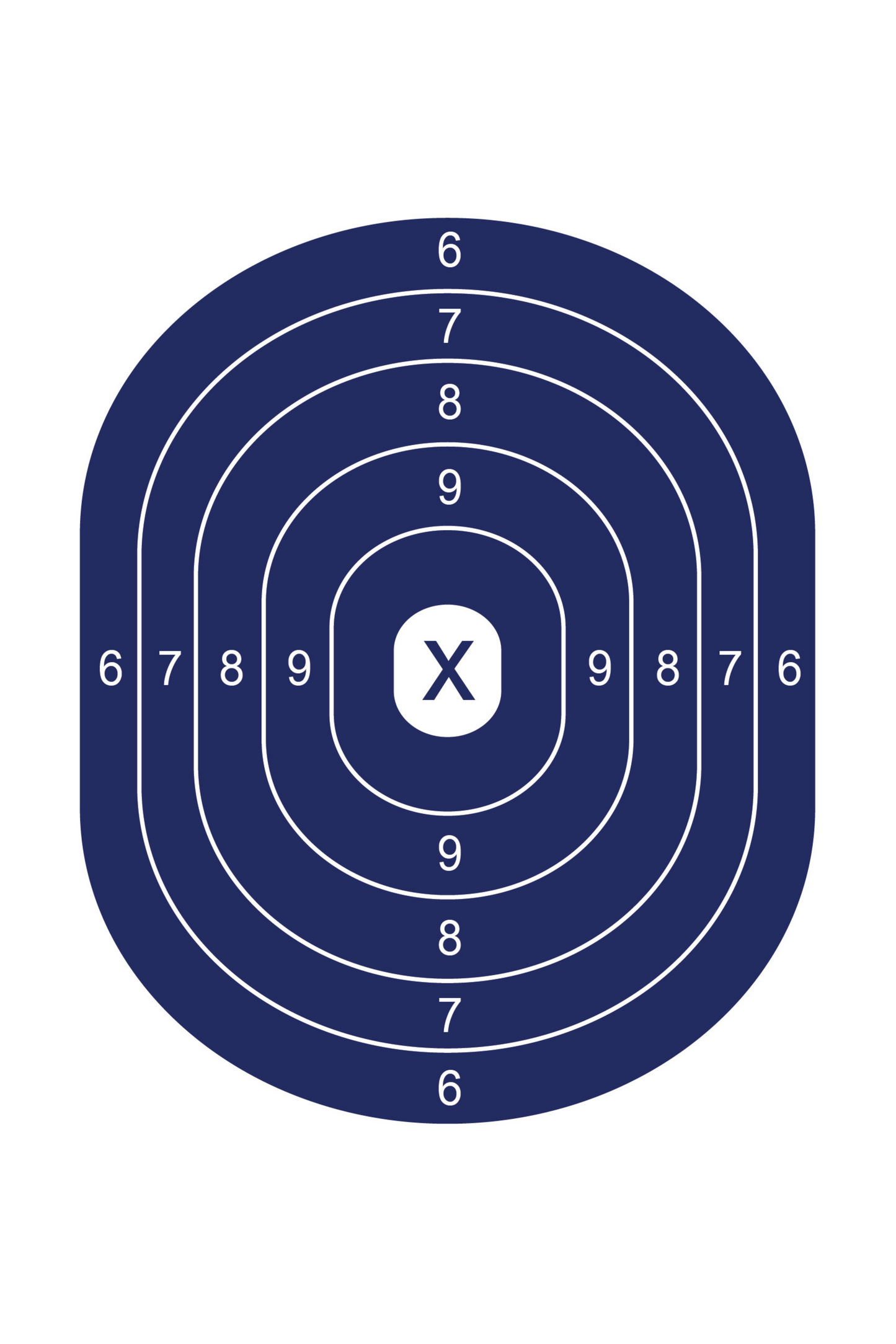Oval Bullseye [10x14]