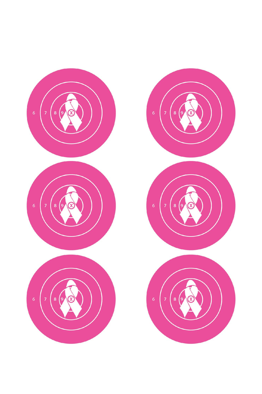 6-Spot Breast Cancer Awareness - Archery [19x25"]