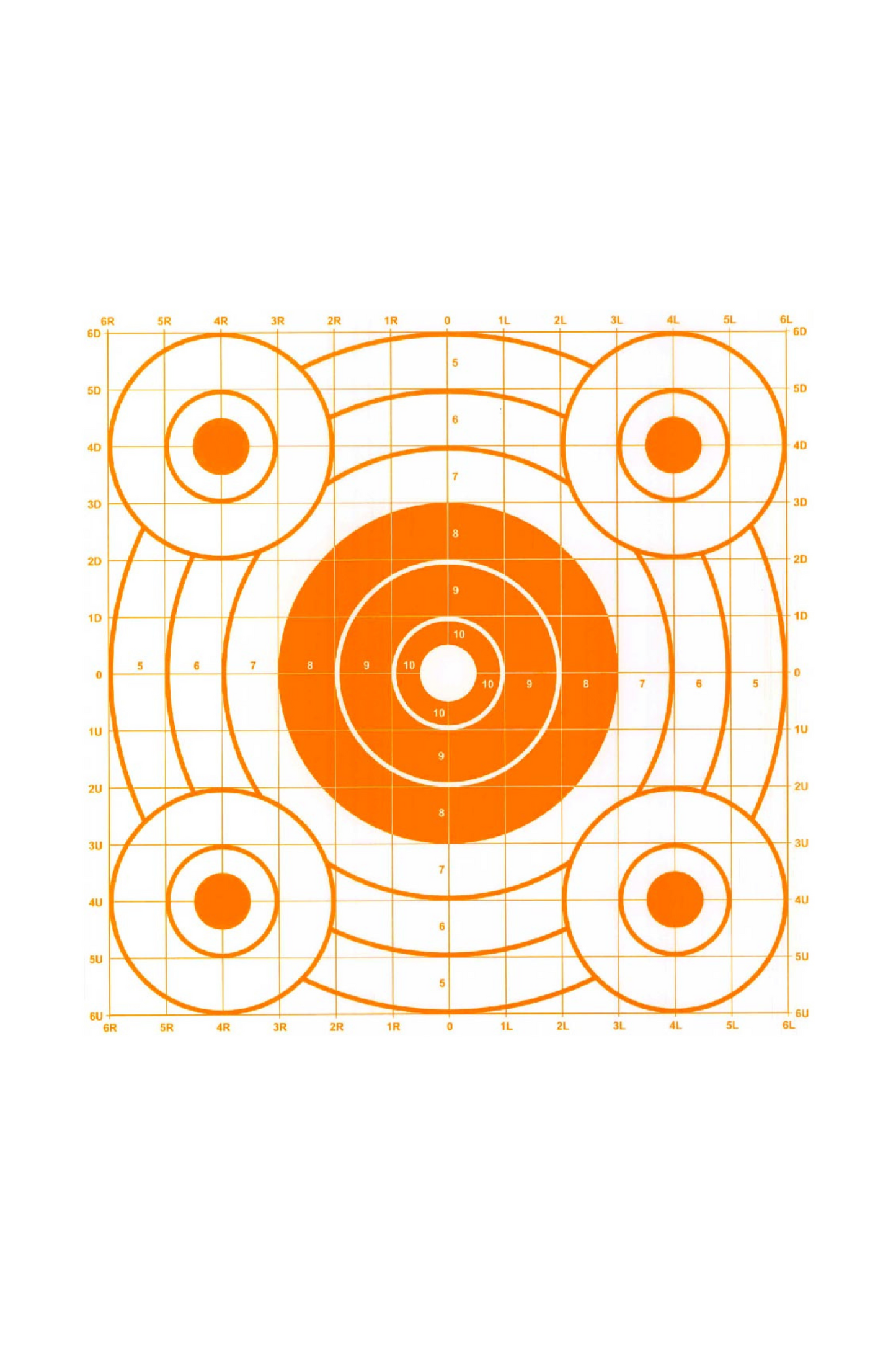 Circular Sighting-In Bullseye [14x16]