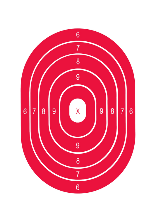 Oval Bullseye [19x25]