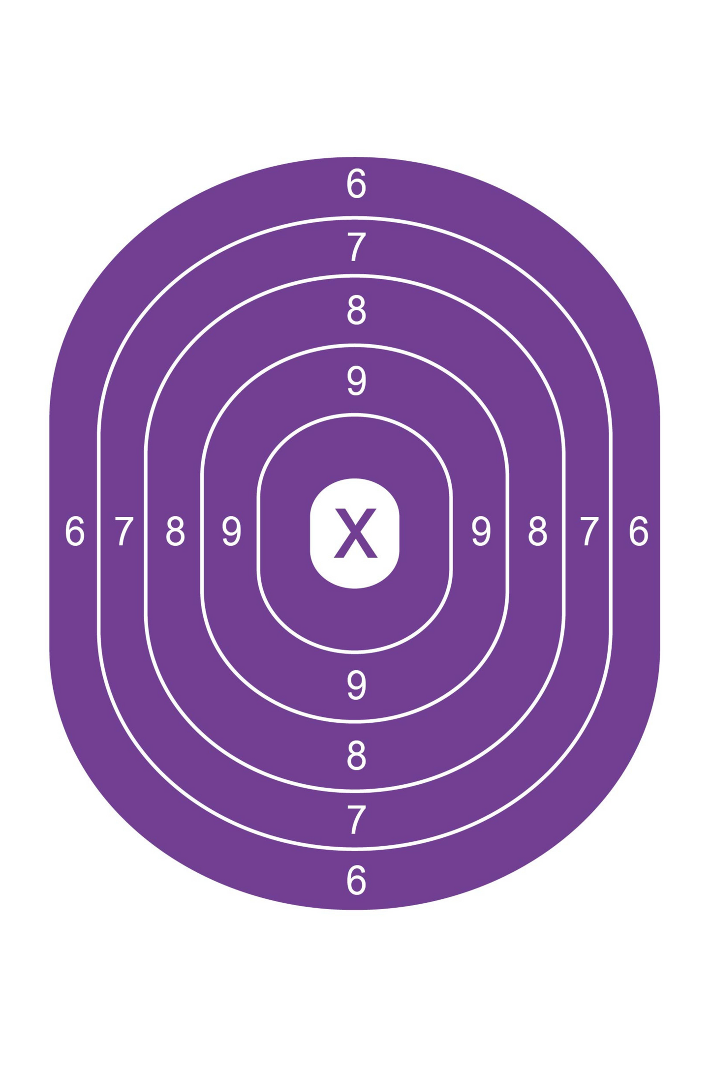 Oval Bullseye [10x14]