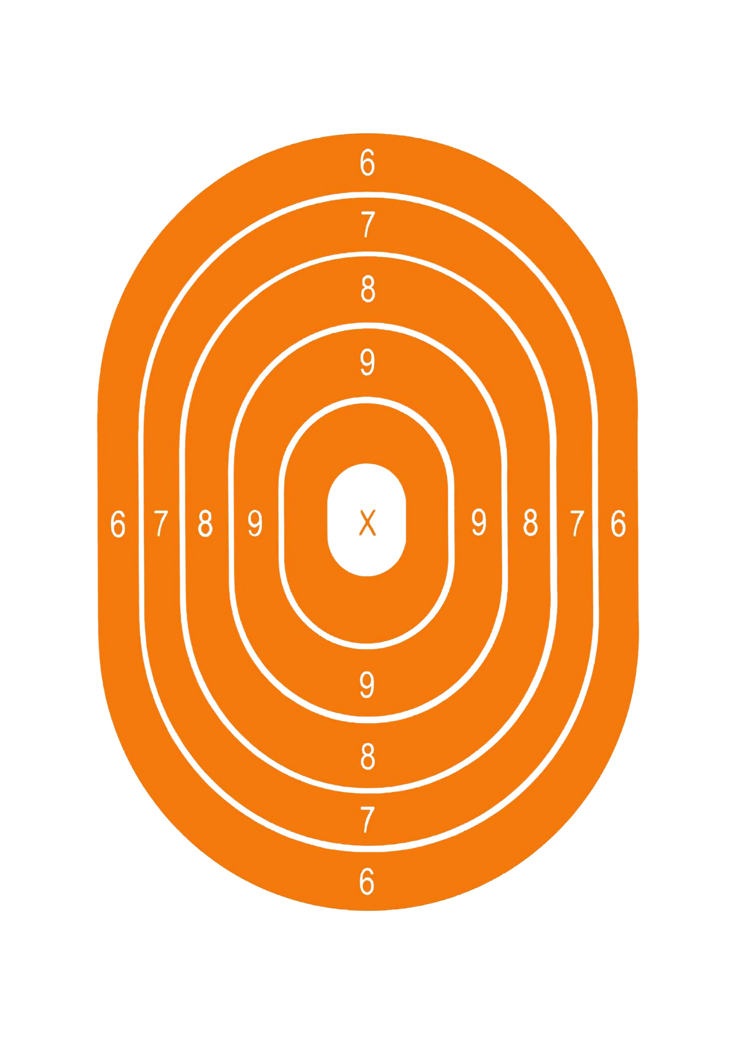 Oval Bullseye [19x25]