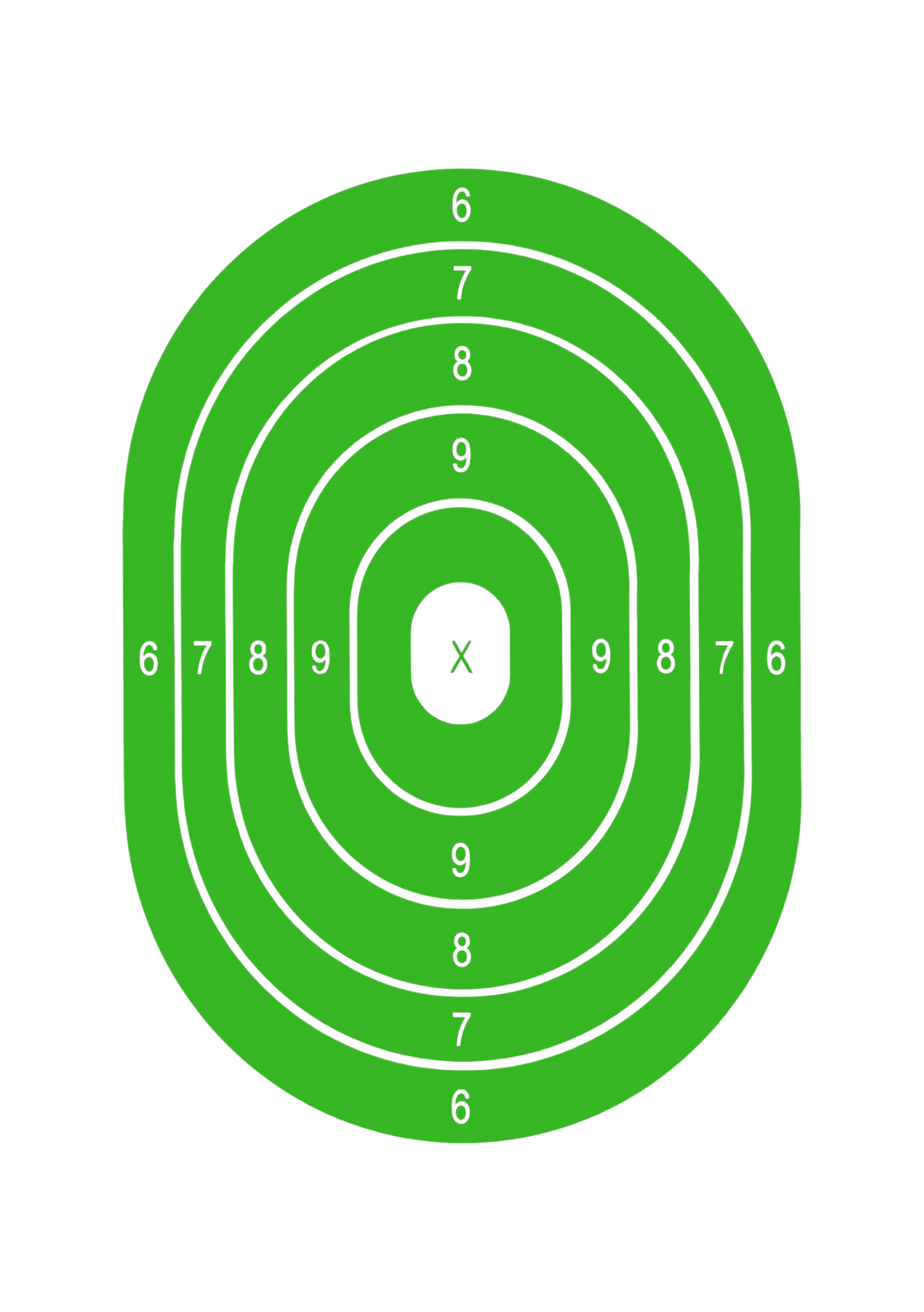 Oval Bullseye [19x25]