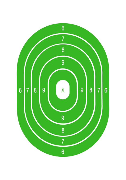 Oval Bullseye [19x25]