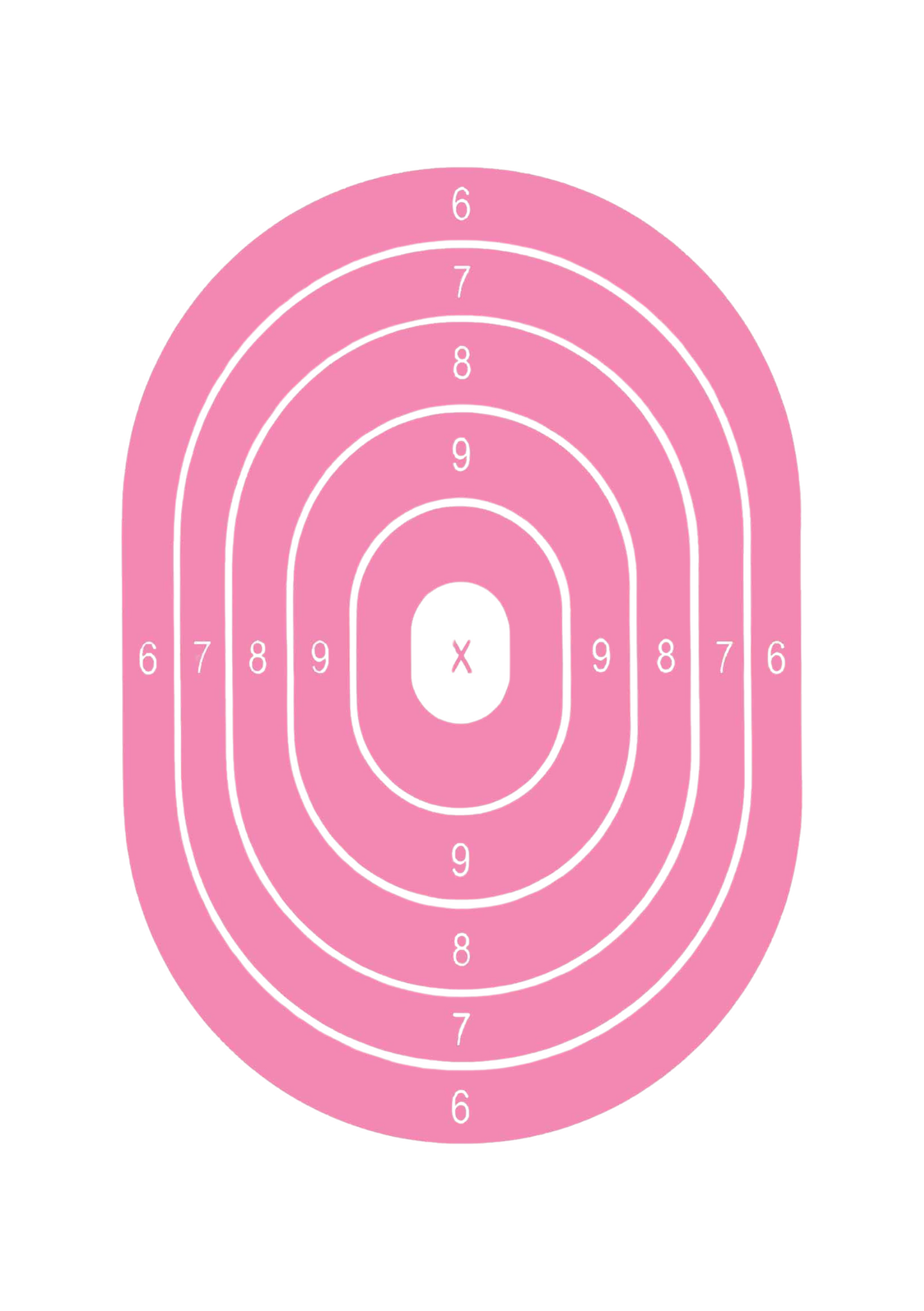 Oval Bullseye [19x25]