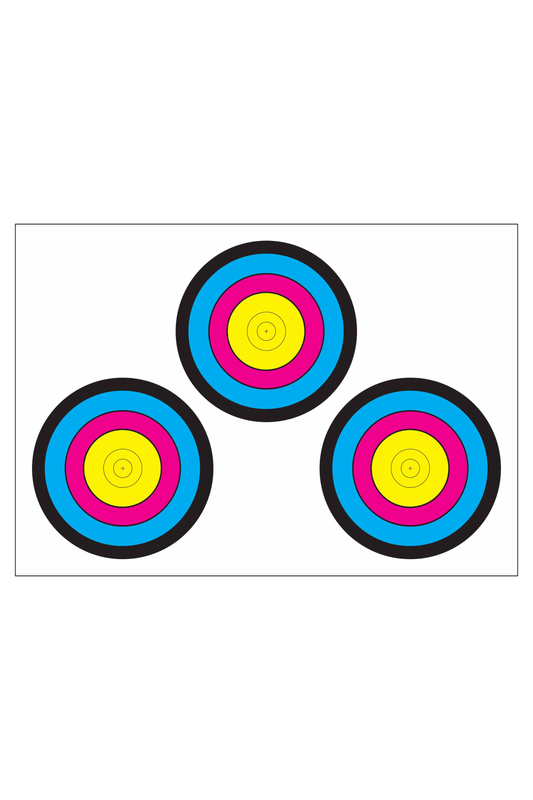 3-Spot Vegas Style - Archery [14x20"]