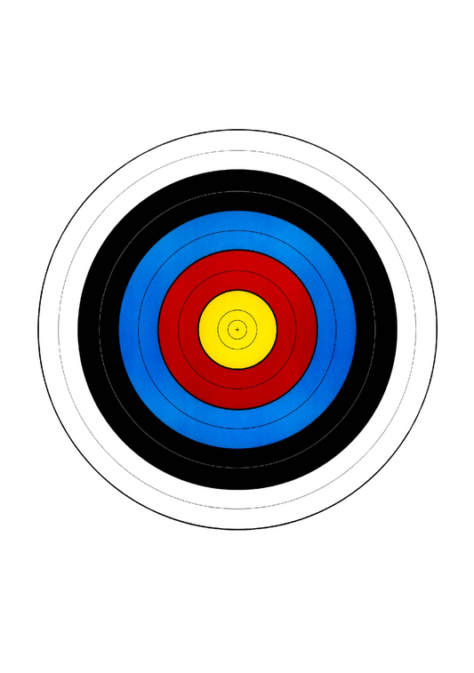 FITA Vegas-Style Single Spot - Double Sided [17.5x19.5]