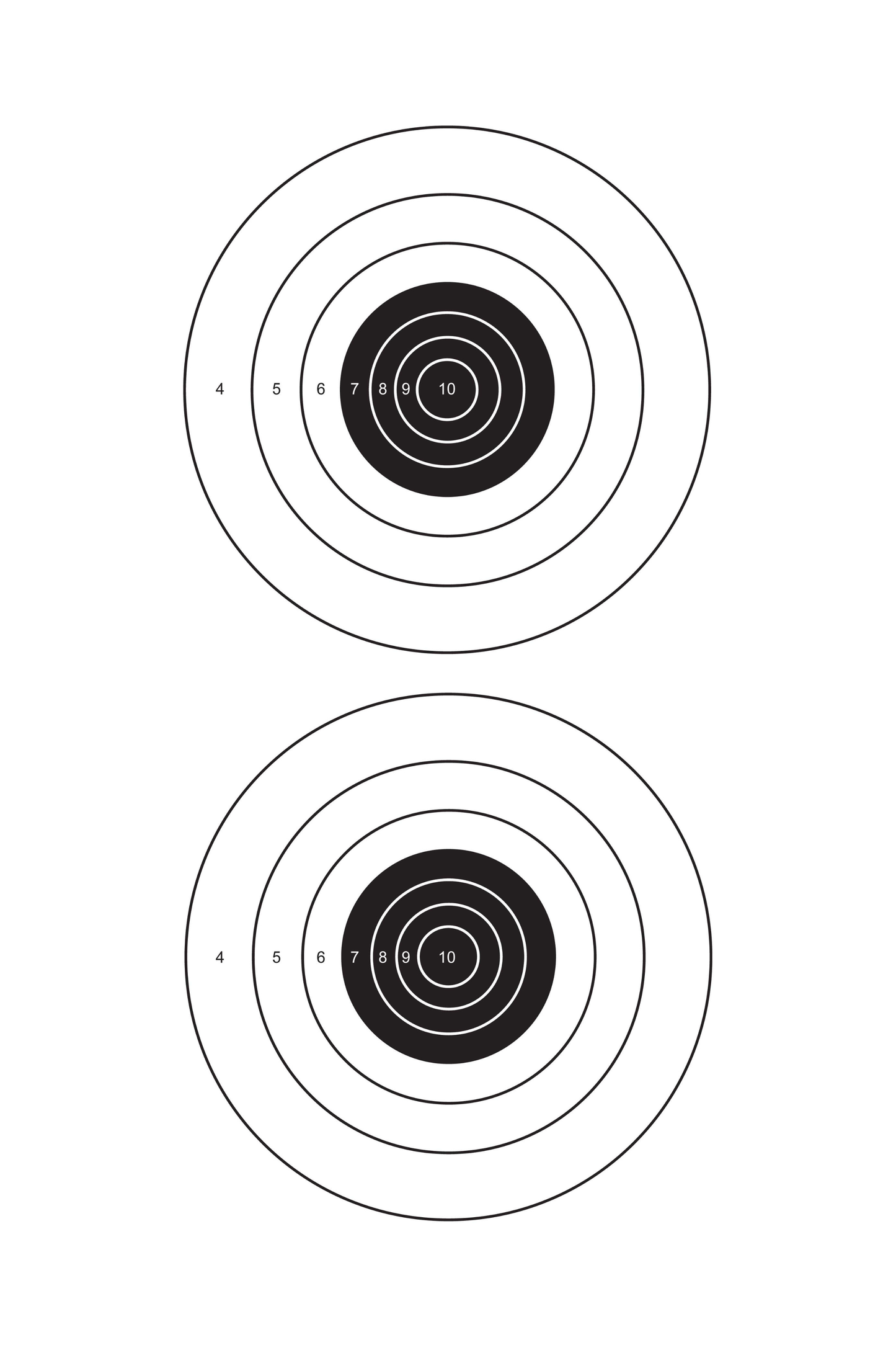2-Spot Bullseye [19x25"]