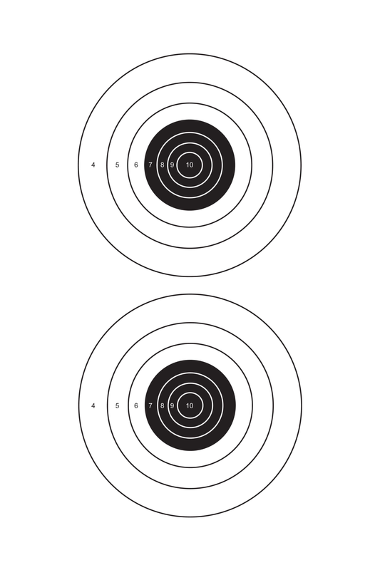 2-Spot Bullseye [19x25"]