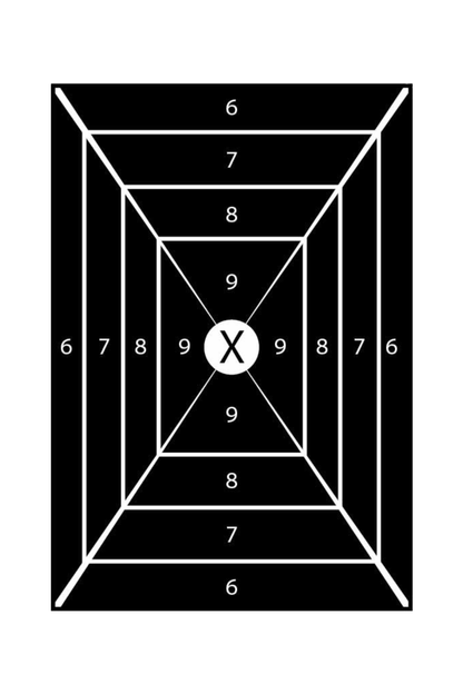 Rectangle Bullseye [8x14"]