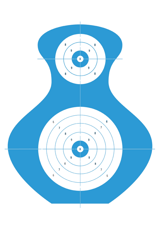 Bowling Pin Bullseye [19x25"]