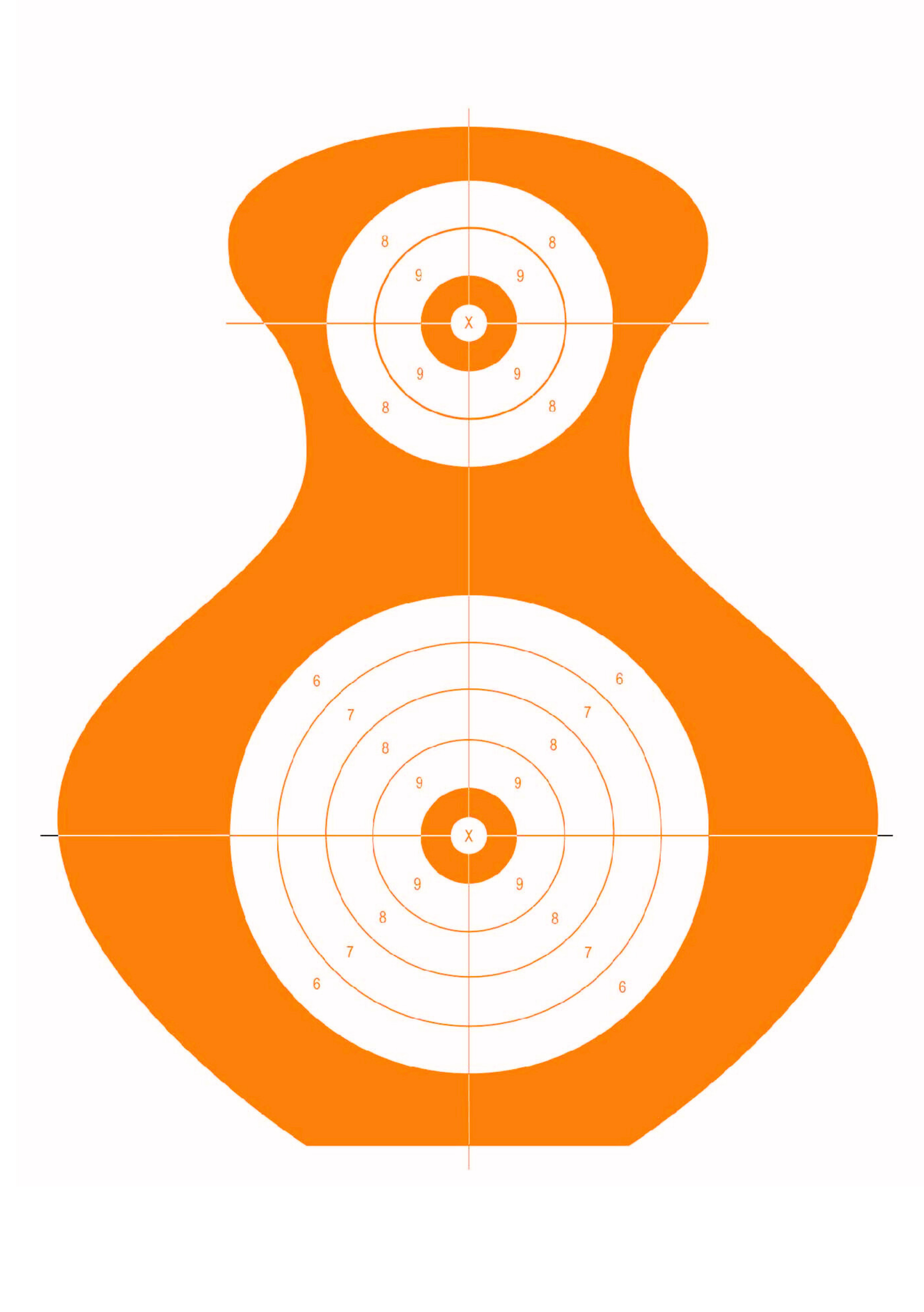 Bowling Pin Bullseye [19x25"]