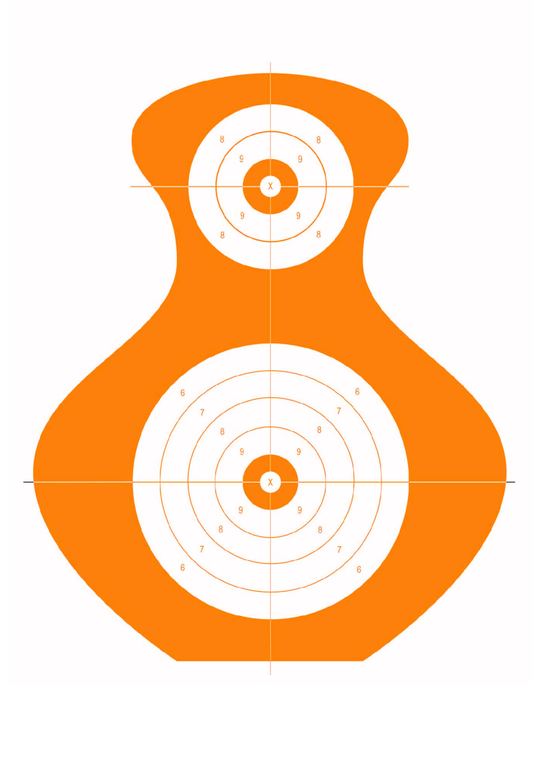 Bowling Pin Bullseye [19x25"]