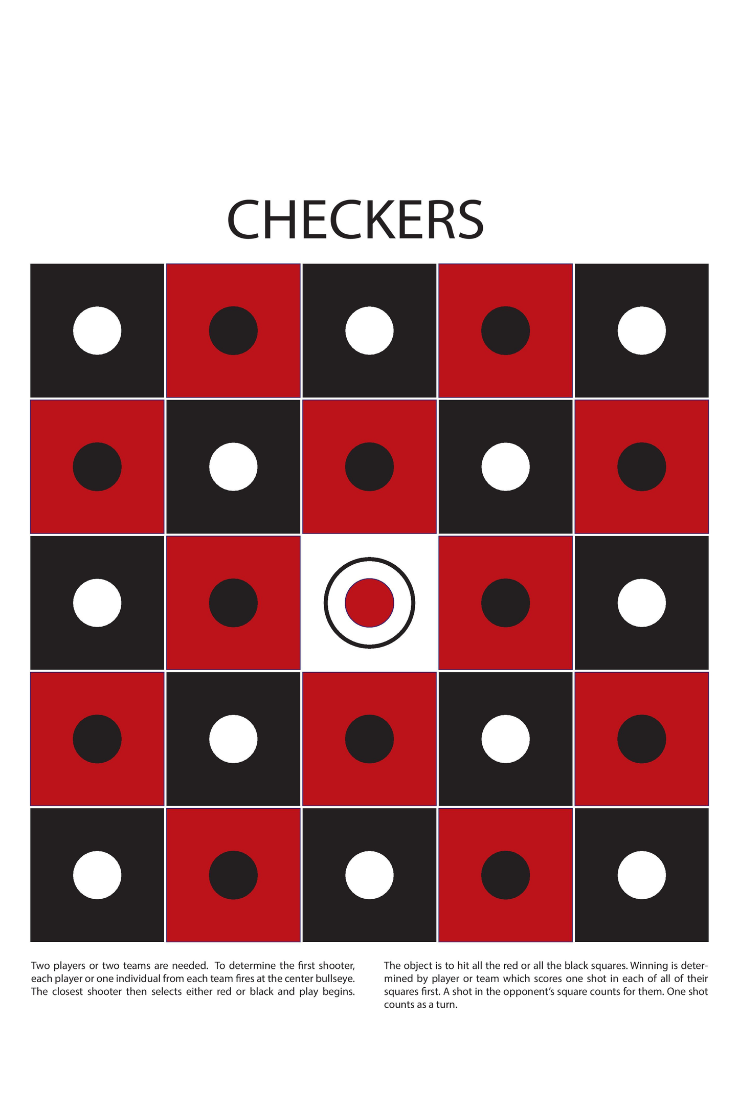 Checkers [19x25"]