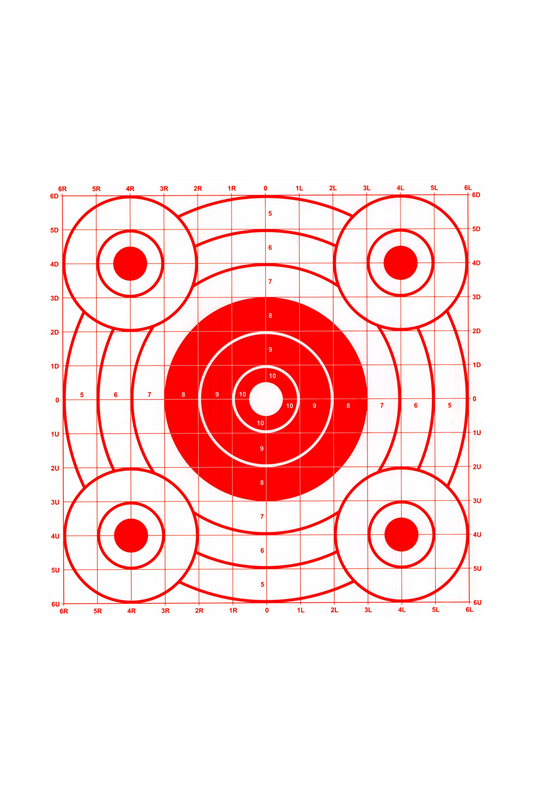 Circular Sighting-In Bullseye [14x16]