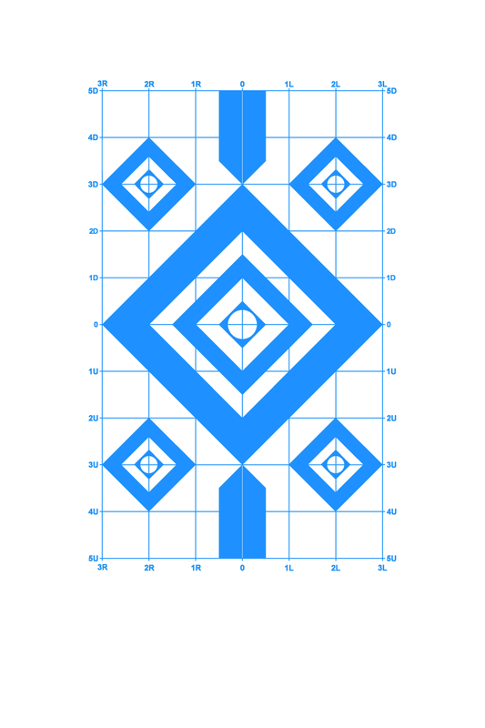 Diamond Sighting-in [8x14"]