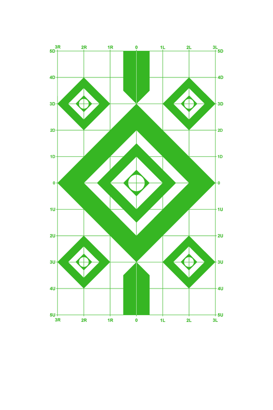 Diamond Sighting-in [8x14"]