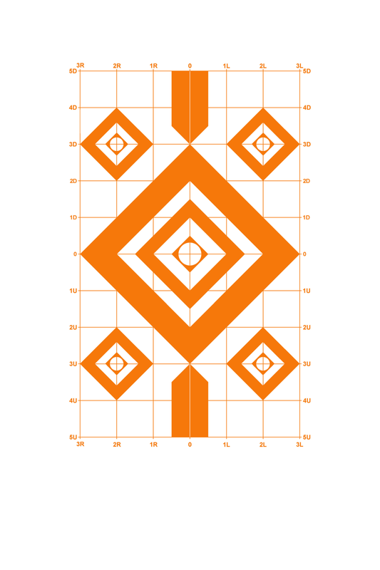 Diamond Sighting-in [8x14"]