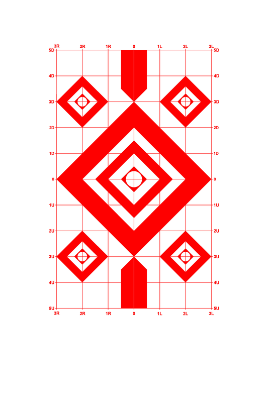 Diamond Sighting-in [8x14"]