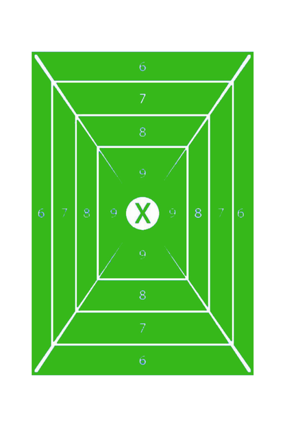 Rectangle Bullseye [8x14"]