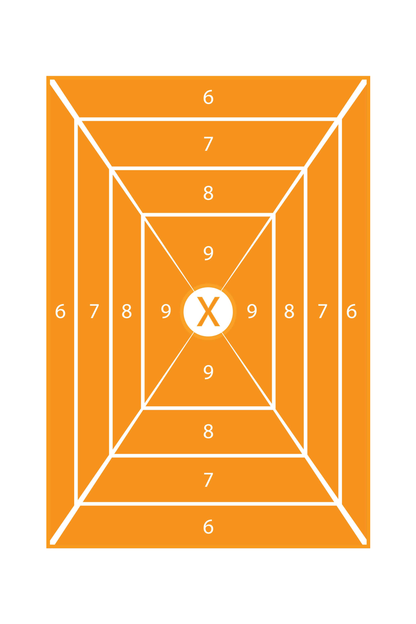 Rectangle Bullseye [8x14"]