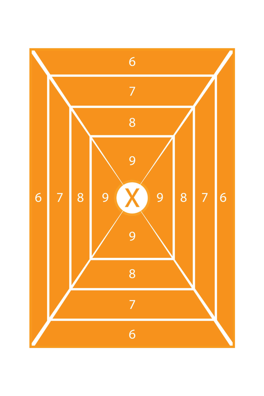 Rectangle Bullseye [8x14"]