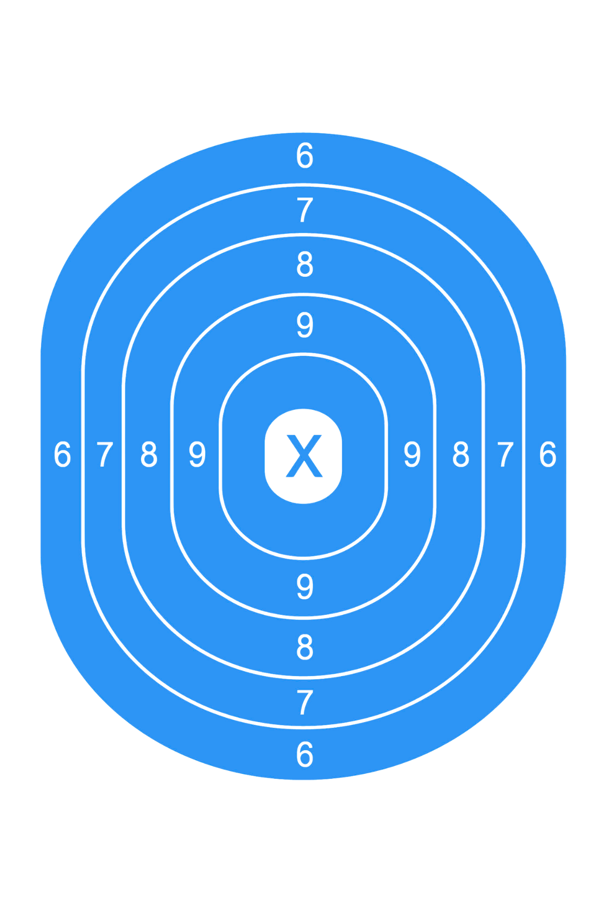 Oval Bullseye [10x14"]
