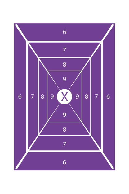 Rectangle Bullseye [8x14"]