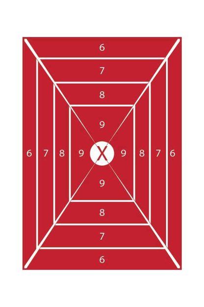 Rectangle Bullseye [8x14"]