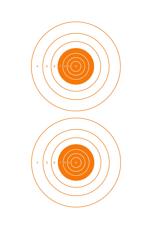 2-Spot Bullseye [19x25"]