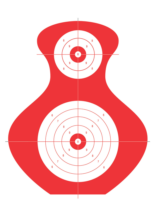 Bowling Pin Bullseye [11.25x17.5]