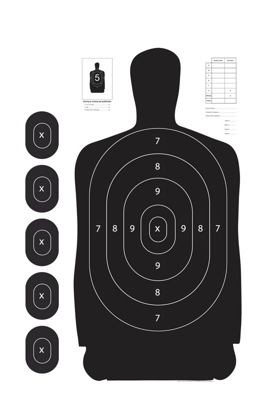 B-27 Style Silhouette [23x35] - Black