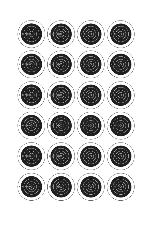 24-Spot Bullseye [8x14]