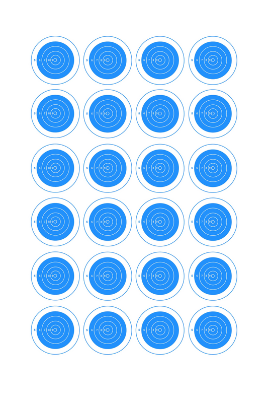 24-Spot Bullseye [8x14]