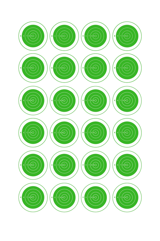 24-Spot Bullseye [8x14]