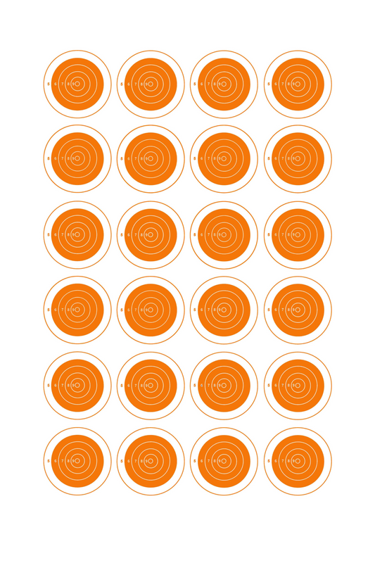 24-Spot Bullseye [8x14]