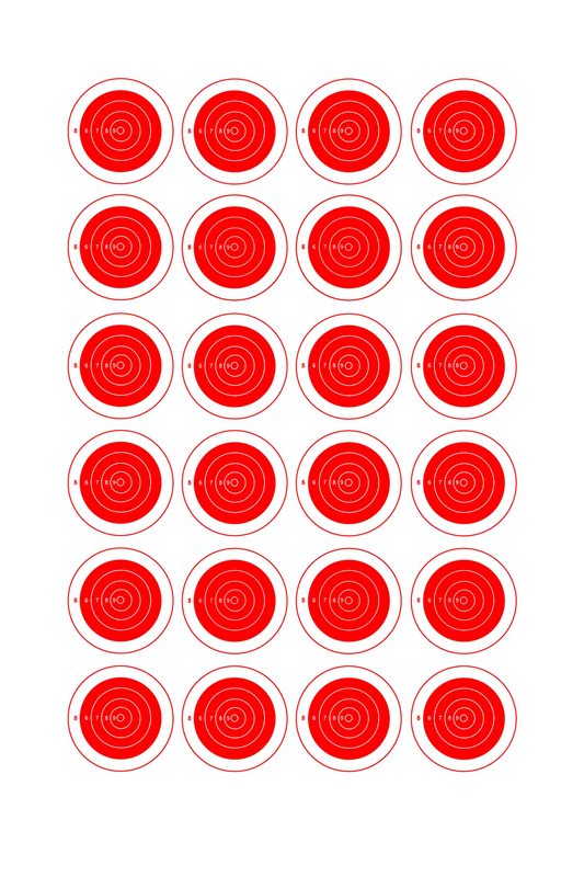 24-Spot Bullseye [8x14]